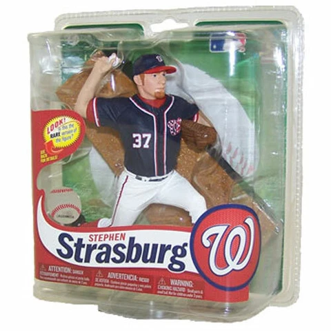 Stephen Strasburg Washington Nationals McFarlane Action Figure NIB MLB Nats Cover