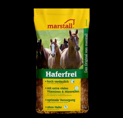 Marstall Haferfrei 20 kg Ergänzungsfuttermittel Pferdefutter Müsli Vitamine - Bild 1 von 3