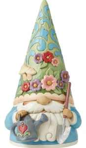SuperCute Enesco Jim Shore HeartwoodCreek Gardening Gnome In/Out Figurine, 14.5” - Picture 1 of 2
