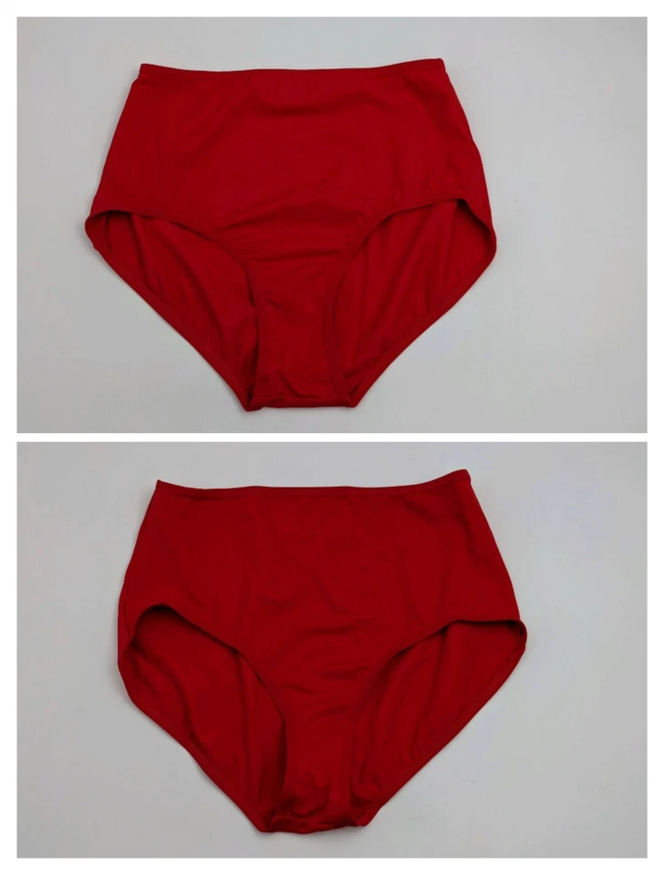 Pantalones/bloomers de baile Balero rojos lisos para adultos talla pequeña o mediana Foto 1 de 1