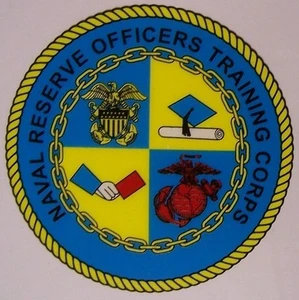 Window Bumper Sticker Military Navy ROTC Reserve Officers Training Corps NEW - Picture 1 of 1