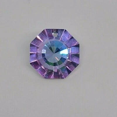 Colgante Swarovski Cristal Vitrail Luz 18mm Sunburst 6208; Vintage; Foto 1 de 2