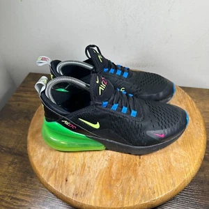 Nike Air Max 270 GS Negro Fantasma Verde Zapatos Para Mujer Talla 8.5 DD9715-001 - Imagen 1 de 8
