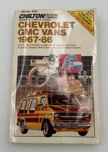 1967-86 CHEVROLET & GMC VANS 1/2, 3/4, 1 TON INC. DIESEL REPAIR & TUNE-UP GUIDE - Picture 1 of 9