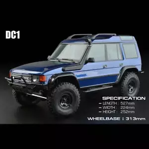 MST 1/10 CFX-WS 313mm Wheelbase DC1 Dark Blue Pre-Painted Body RC Crawler RTR - Picture 1 of 10