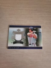 2007 Upper Deck Series 2 Baseball Chipper Jones Game Materials Patch SC1420