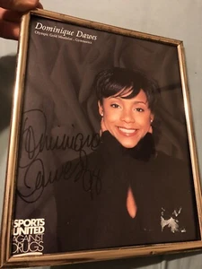 Dominique Dawes Autograph 8x10 Signed Photo Gymnastics, Olympics, Magnificent 7 - Picture 1 of 3