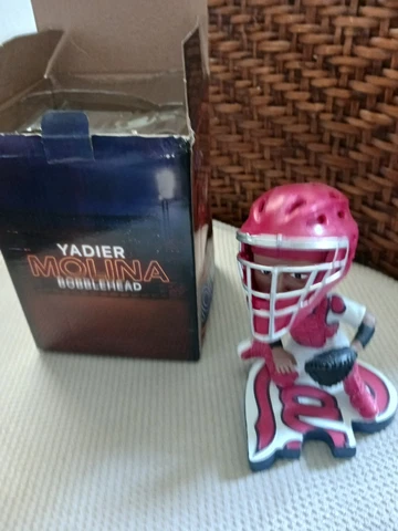 Yadier Yadi Molina Legends bobblehead St Louis Cardinals Busch Stadium 2022 SGA Cover