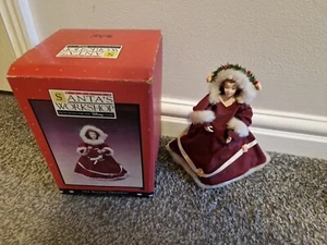 Disney Santa's Workshop Exclusive Beauty and the Beast Belle in Coat No Wreath - Picture 1 of 6