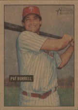 2005 Bowman Heritage Baseball Mahogany #4 Pat Burrell Philadelphia Phillies