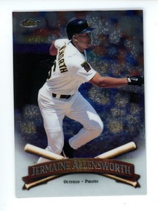 1998 Finest   Jermaine Allensworth #207 Pittsburgh Pirates