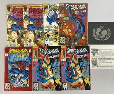Spiderman 2099 🔥 #’s 1,2,3,4,5 + UNICEF inserts! Marvel 1992!