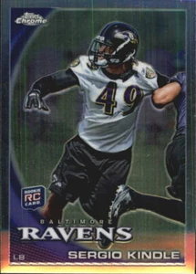 2010 Topps Chrome Refractors #C165 Sergio Kindle Card - Picture 1 of 2
