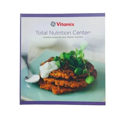 Vitamix Total Nutrition Center Recipes Spiral Bound Hardcover Cookbook Recipes - image 1 of 4