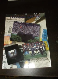 OCTOBER16 1996 NOTRE DAME VS AIR FORCE COLLEGE FOOTBALL PROGRAM - Picture 1 of 1