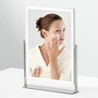 Vanity Mirror with Lights, Tabletop Lighted Makeup Mirror with LED Lights