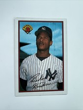 1989 Bowman - #181 Rickey Henderson yankees