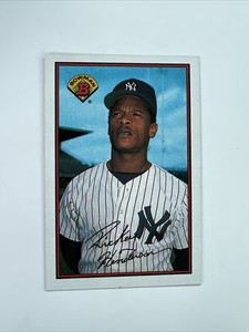 1989 Bowman - #181 Rickey Henderson yankees