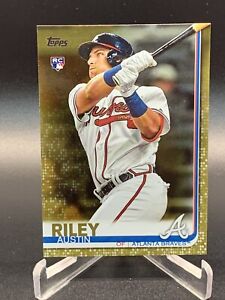 2019 Topps Update GOLD Austin Riley RC #d 0236/2019