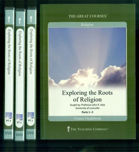 Great Courses - Exploring the Roots of Religion - 6 DVDs and a course guidebook - Picture 1 of 3