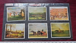 GB Local, St Kilda 1969 Horse paintings set of 6 perforated MH - Picture 1 of 2