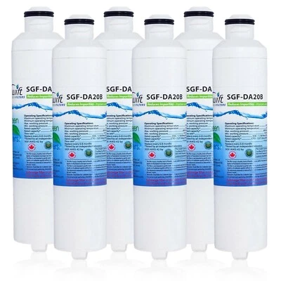 SGF-DA20B Fits for Samsung DA29-00020B DA29-00020A Refrigerator Filter (6 Pack) - Image 1 of 4