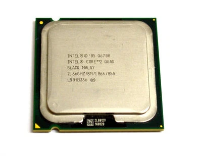 Intel Core 2 Quad Q6700 - 2.66 GHz (BX80562Q6700) LGA 775 SLACQ CPU 1066 MHz - Bild 1 von 2