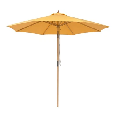 LAGarden 9Ft BOHO Market Patio Umbrella 260GSM Acrylic 5-Year-Non-Fading - Image 1 of 4