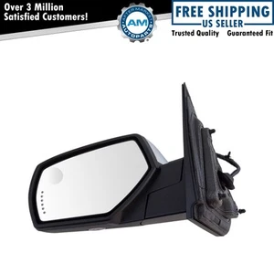 Mirror Power Folding Heated Memory Signal Puddle Chrome Left LH for GM Pickup - Picture 1 of 6