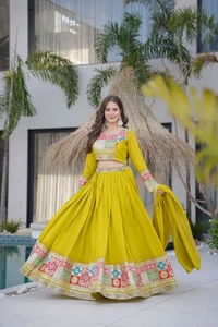 Paquistaní Lehenga Choli Novia Lengha Boda Fiesta India Diseñador Bollywood - Imagen 1 de 12