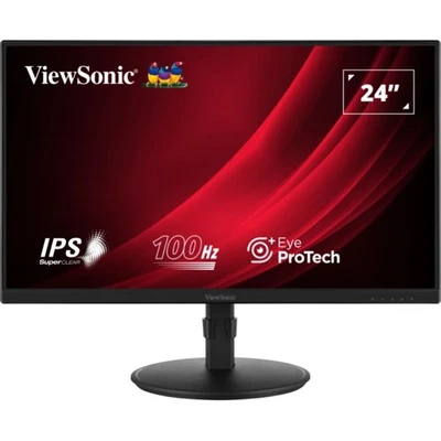 Monitor ViewSonic VA2408-HDJ 24" Full HD 100 Hz - Immagine 1 di 4