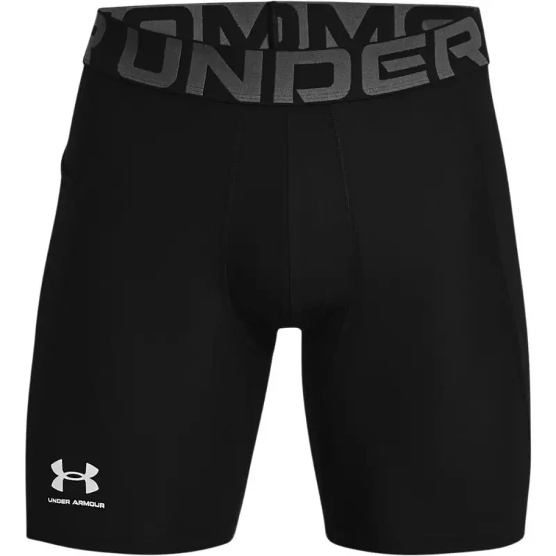 Short de compression Long Under Armour Heatgear Noir - Photo 1/2