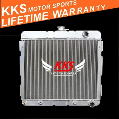 Radiador KKS 3 filas para Dodge Dart Plymouth Duster Valiant 1967-1973 3,2 L 3,7 L L6 Foto 1 de 4