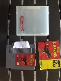 L'ira della manta nera (NES, 1990) con manuale e custodia trasparente