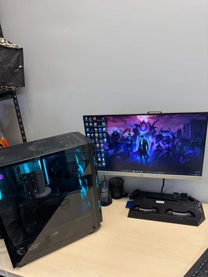 Gaming Desktop AMD Ryzen 5800XT 3.80GHz 32GB RAM 4TB SSD + HDD RTX 5070 12GB - Image 1 of 4