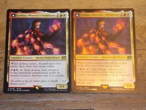MTG Joshua, Phoenix's Dominant x2 Rare FOIL x1 Final Fantasy NM Low SH Read Desc - Bild 1 von 1