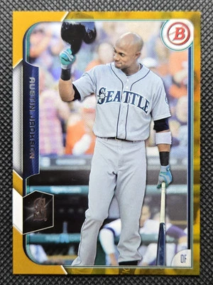 Bowman Paper Austin Jackson Gold Border 2015/50 #70 Mariners Foto 1 de 2