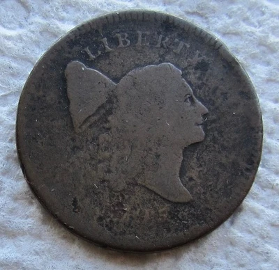 1795 1/2C BN Liberty Cap Copper Half Cent Rare Key Date Type Coin PE Corroded - Image 1 of 3