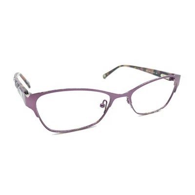 Marcos de gafas Marchon NYC East Side Surrey 505 púrpura para ojos de gato 51-16 135 Foto 1 de 4