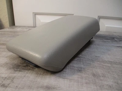 1994-1997 Nissan Altima Center Console Lid Armrest Short Light Gray Clean READ - Image 1 of 4