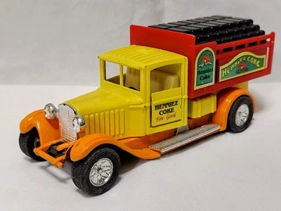 1/36 HENNIEZ COKE Fire GOOD 福特模型 T 交付卡车 SS-701-6 黄色和红色 — 第 1/4 张图片