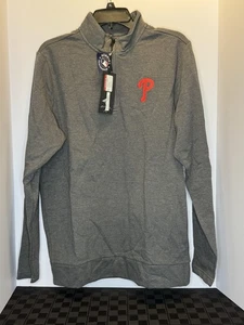 philadelphia Phillies 1/4 zip pullover men’s size Large - Picture 1 of 3