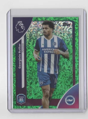 Topps Premier League 25/26 Georginio Rutter Brighton Green Sparkle Parallel /99 - Image 1 of 2
