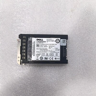 Dell 400GB 6Gbps SATA MU MLC 1.8 SSD S3610 SOLID STATE DRIVE SSDSC1BG400G4R tray - Image 1 of 4