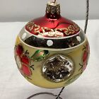 Poland Diarama 3.5? Glass Hand Decorated Painted Christmas Ornament
