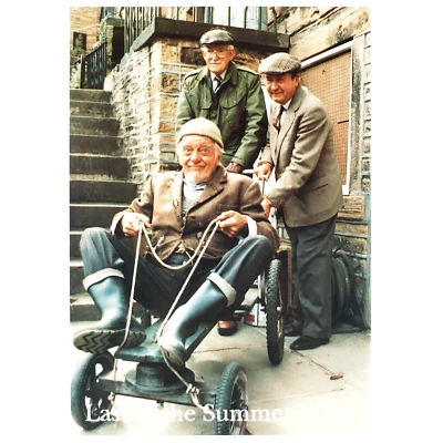 Last Summer Wine Postcard 4x6 Holmfirth Bill Owen Brian Wilde Peter Sallis D1829 - Image 1 of 2
