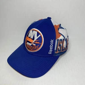 NHL New York Islanders Snapback Mütze Cap Reebok Center Ice Blue Orange White - Bild 1 von 14