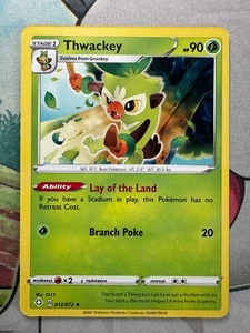 Thwackey Non-Holo English Pokemon TCG BKCH606 - Picture 1 of 1