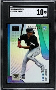2019 Panini Status #11 Eloy Jimenez RC SGC 10 Gem Mint - Picture 1 of 2