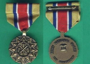 COMPONENTES DE RESERVA DEL EJÉRCITO MEDALLA DE LOGRO GUARDIA NACIONAL Venta de autorización - Imagen 1 de 1